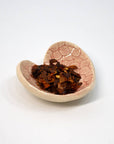 Pottery Dish Bowl - Heart Small Red