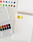Spiral watercolor paper pad