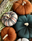 Medium Sienna Plaid Pumpkin