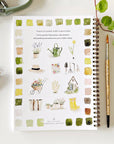 Emily Lex Garden watercolor workbook