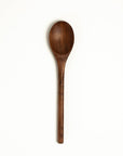 12āā Walnut Wooden Oval Spoon - Kitchen Cooking Utensil