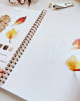 Emily Lex Autumn watercolor workbook