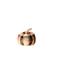 Small Sienna Plaid Pumpkin