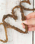 5 ft Grapevine Heart Garland