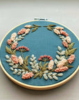 Hand Embroidery Kit - Kensington Apricot