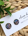 Pretty Little Things Studs - Mermaid Scales