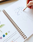 Emily Lex Flowers watercolor workbook