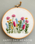 Beginner Embroidery Kit - Meadow in Happy Day