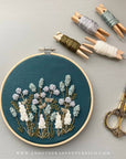 Hand Embroidery Kit - Avonlea in Sea Salt