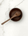 2" Walnut Wood Small Condiment Cup