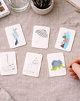 Paintable Watercolor Card Deck - Sea and Sail
