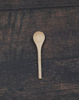 4" Maple Wood Tiny Spoon