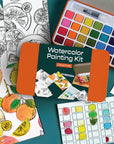 Citrus Fruits watercolor painting kit