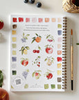 Emily Lex Fruit watercolor workbook