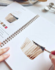 Emily Lex Baking watercolor workbook