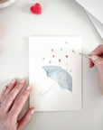 Love sweet love paintable notecard