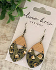 Josie - Olive Leopard
