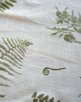 June & December Organic Table Runner Fronds and Ferns