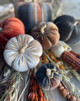 Lrg. Desert Velvet Fall Pumpkin