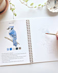 Emily Lex Birds watercolor workbook