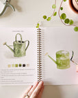 Emily Lex Garden watercolor workbook