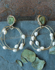 Emilie Shapiro Water Lily Hoops