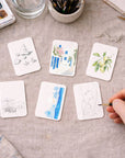 Paintable Watercolor Card Deck - Mediterranean Coast