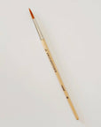 Watercolor paintbrush set of five wood brushes