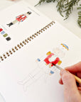 Emily Lex Nutcracker watercolor workbook