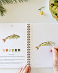 Emily Lex Camping watercolor workbook