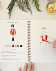 Emily Lex Nutcracker watercolor workbook