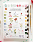 Emily Lex Fairytale watercolor workbook