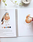 Emily Lex Birds watercolor workbook