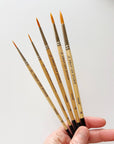 Watercolor paintbrush