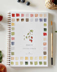 Emily Lex Fruit watercolor workbook
