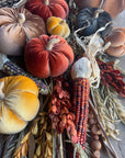 Med. Cinnamon Velvet Fall Pumpkin
