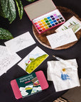 Italian Fields watercolor painting kit