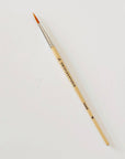 Watercolor paintbrush set of five wood brushes