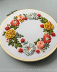 Hand Embroidery Kit - Camelot in Sun Drenched