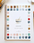 Emily Lex Baking watercolor workbook