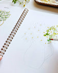 Emily Lex Flowers watercolor workbook
