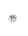 Sm. Silver Corduroy Pumpkin