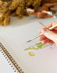 Emily Lex Farm watercolor workbook