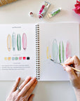 Emily Lex Tropical watercolor workbook