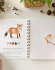 Emily Lex Woodland watercolor workbook