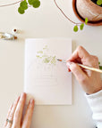 Potted Plants Paintable Notecards