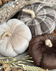 Large Montana Plaid Pumpkin