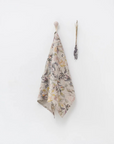 Natural Linen Kitchen Towel - Meadow