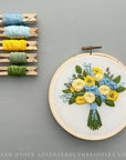 Hand Embroidery Kit - The Beatrice Bouquet