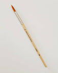 Watercolor paintbrush set of five wood brushes